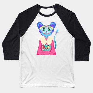 Blue cat in fictional characters Baseball T-Shirt